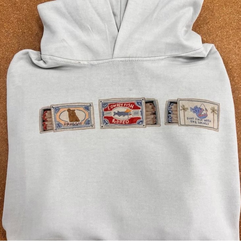 Ghost Cowboy Matchbox Hoodie